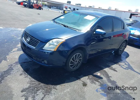2008 Nissan Sentra 2.0S из США, поврежденный, VIN 3N1AB61E18L709324